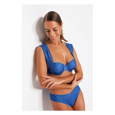 Trendyol Blue Underwire Bikini felső