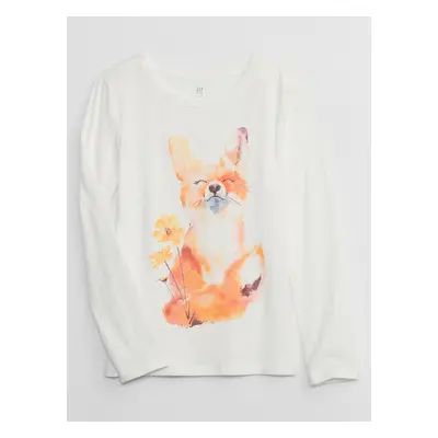 GAP Children's T-shirt with print - Girls