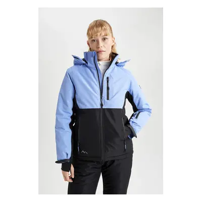 DEFACTO Su İtici Regular Fit Fleece Lined Ski Suit Puffer Jacket