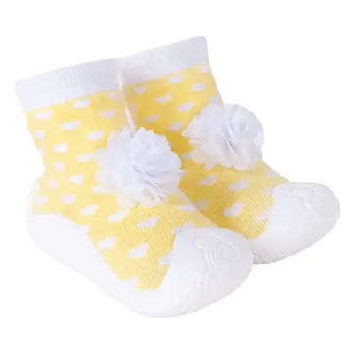 Yoclub Kids's Baby Girls' Anti-skid Socks With Rubber Sole OBO-0137G-AA0B