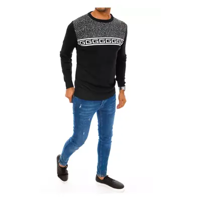 Men's black sweater Dstreet