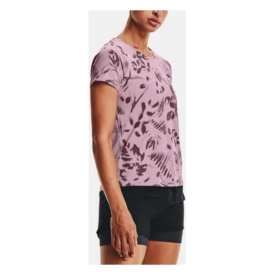 Under Armour T-shirt Iso-Chill Print SS-PNK - Women's