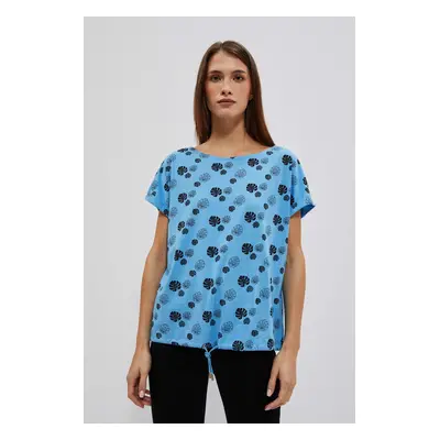 WOMEN'S T-SHIRT L-TS-4021 L.Blue