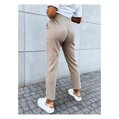 MOONLIGHT women's sweatpants beige Dstreet