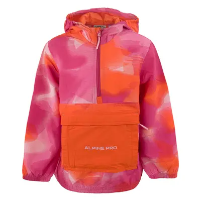 Children's water-repellent jacket ALPINE PRO GOZERO carmine rose