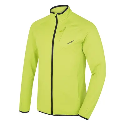 HUSKY Tarp Men's Zip-Up Sweatshirt Bright Green