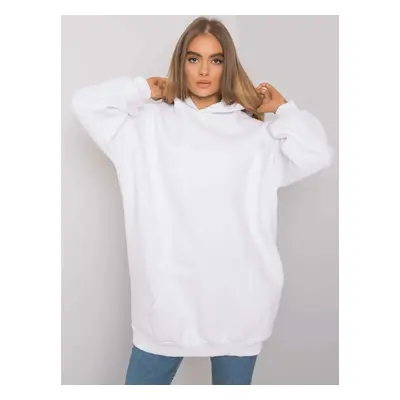 Long white sweatshirt