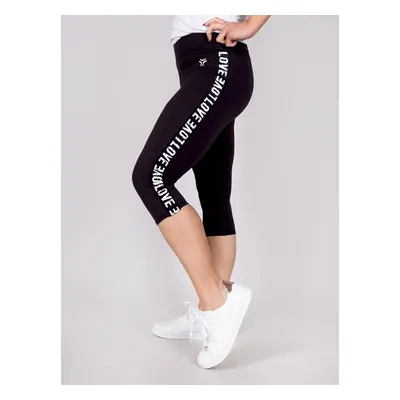 Yoclub Woman's Women's Capri Leggings Gaiters High Waisted ULD-0009K-A100