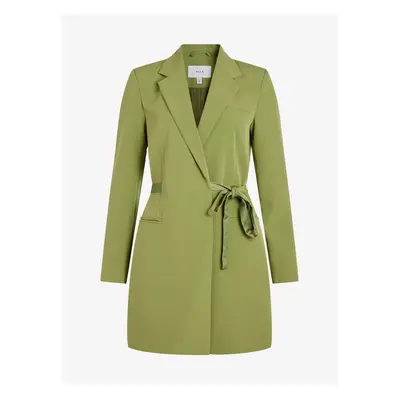 Green Ladies Wrap Minidress VILA Mya - Ladies