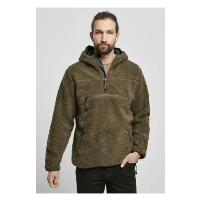 Teddyfleece Worker Pullover Jacket Olive