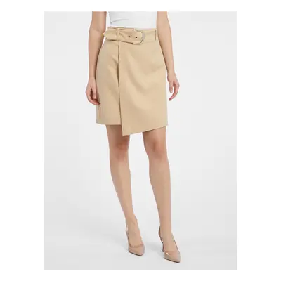 Orsay Beige Ladies Pencil Skirt - Women