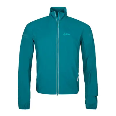 Men's running jacket Kilpi TIRANO-M turquoise