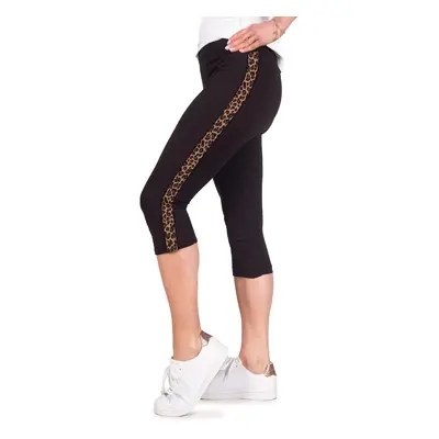 Yoclub Woman's Women's Capri Leggings Gaiters High Waisted ULD-0012K-3400