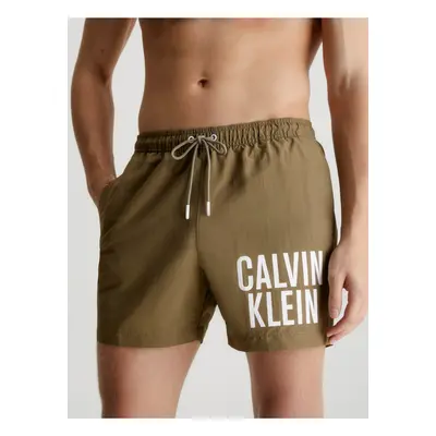 Khaki Men's Swimsuit Calvin Klein Underwear Intense Power-Medium D - Men's