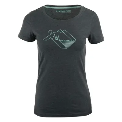 Women's T-shirt ALPINE PRO KEFADA dk.true gray