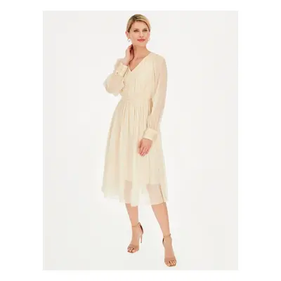 L`AF Woman's Dress Champagne