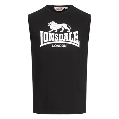 Férfi felső Lonsdale 117332-Black/White