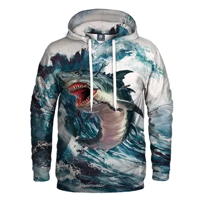 Aloha From Deer Unisex's Shark Storm Hoodie H-K AFD430