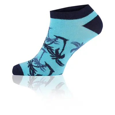 Ankle socks PALEROS - navy blue/turquoise