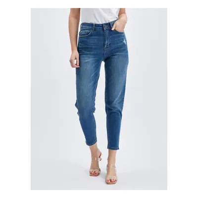 Orsay Dark blue Ladies Mom Jeans - Women