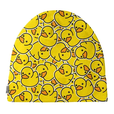 Mr. GUGU & Miss GO Man's Rubber Duck Beanie MB