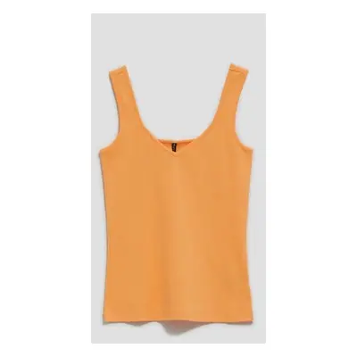 WOMEN'S TOP L-TS-4079 PEACH