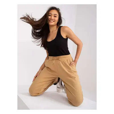 Jessica MAYFLIES camel cotton pants