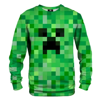 Mr. GUGU & Miss GO Unisex's Pixel Creeper Sweater S-Pc2357