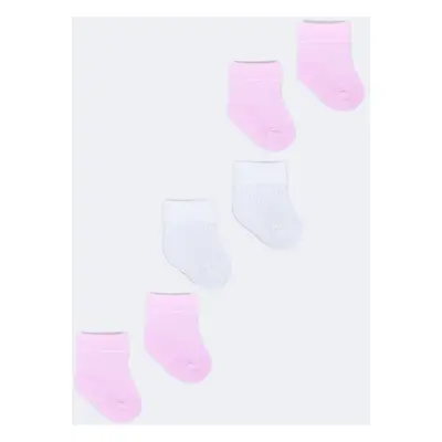 Yoclub Kids's 3Pack Girl's Socks SKA-0009U-0000-003