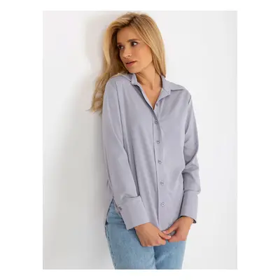 Grey Women's Classic Long Sleeve Shirt