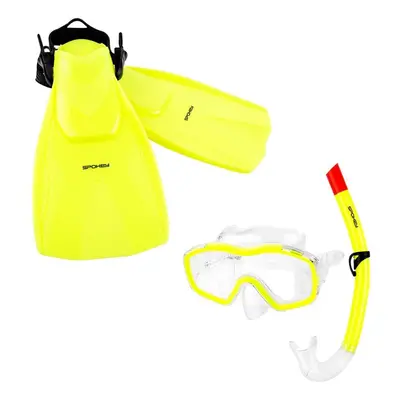 Spokey BOJKO Junior snorkeling set: mask, snorkel and plutvy