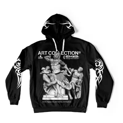 Mr. GUGU & Miss GO Man's Laocoon Hoodie OVS-M