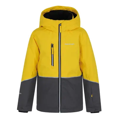 Boys Ski Jacket Hannah ANAKIN JR vibrant yellow/dark grey melange