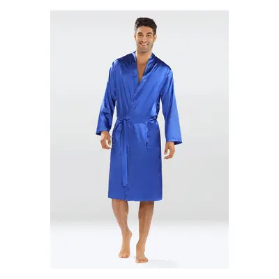 Férfi fürdőköpeny DKaren DKaren_Male_Housecoat_Christian_Cornflower