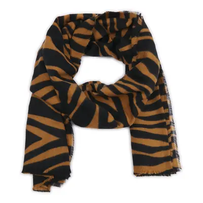 Orsay Black and Brown Women's Patterned Scarf - Women's