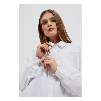 WOMEN'S SHIRT L-KO-4056 WHITE