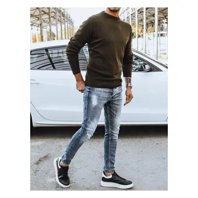 Men's khaki sweater Dstreet