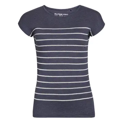 Women's T-shirt ALPINE PRO HUNGA MOOD INDIGO