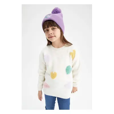 DEFACTO Girl Standard Fit Crew Neck Pullover