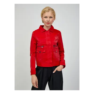 Red Desigual Cleveland Womens Jacket - Women