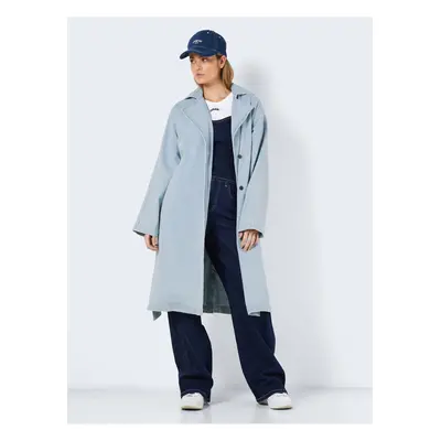 Light Blue Women's Light Denim Coat Noisy May Lili - Women