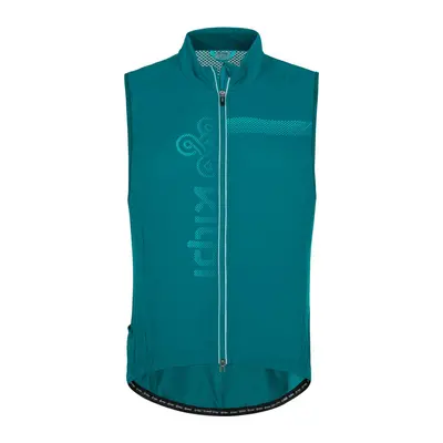 Men's cycling vest Kilpi FLOW-M turquoise