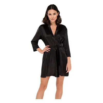 Bathrobe Anette Black Black