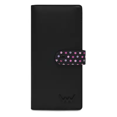 VUCH Hermione Dot Black Wallet