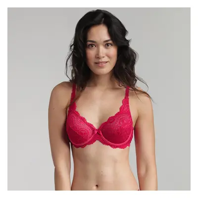 PLAYTEX FLOWER ELEGANCE - UNDERWIRE BRA - Women's bra with bones - dark red