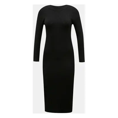 Jacqueline de Yong Kate's Black Sweater Dress