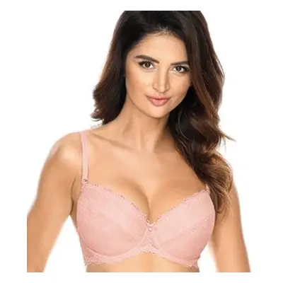 Women's classic push-up bra Scarlet / B1 - powder pink