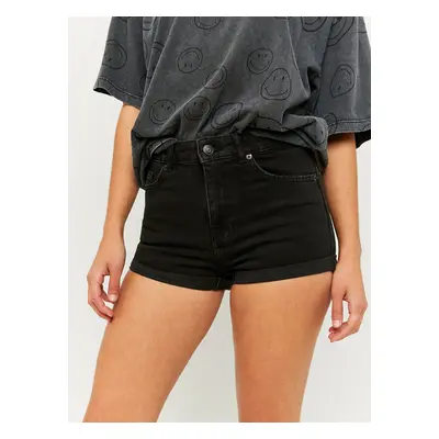 TALLY WEiJL Black Denim Shorts - Women