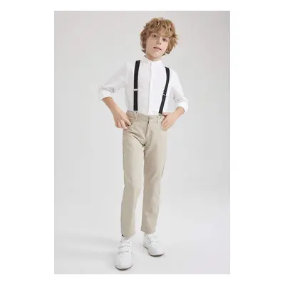 DEFACTO Boy Regular Fit Gabardine Trousers