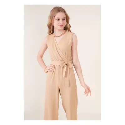 Bigdart Knitted Jumpsuit - Biscuit